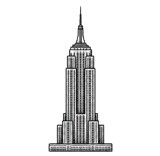 New York City Empire State Building landmark, Digital Heroes US headquarters office